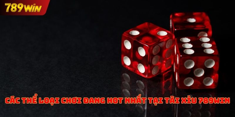 Các thể loại chơi đang hot nhất tại tài xỉu 789win